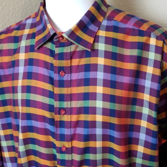 Twenty Eight Degrees Long Sleeve Plaid Shirt - Picture 2 of 8